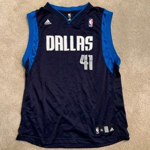 Dallas Mavericks Dirk Nowitzki Adidas NBA Jersey